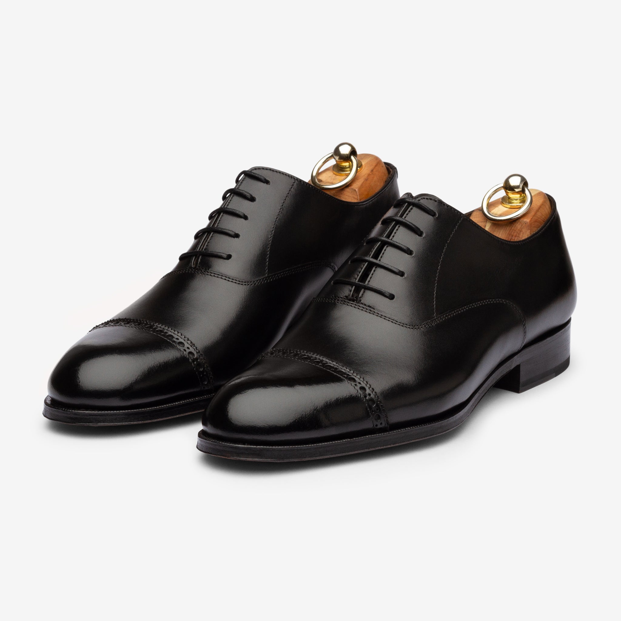 Punch Cap Oxford |  Black - Blake Line