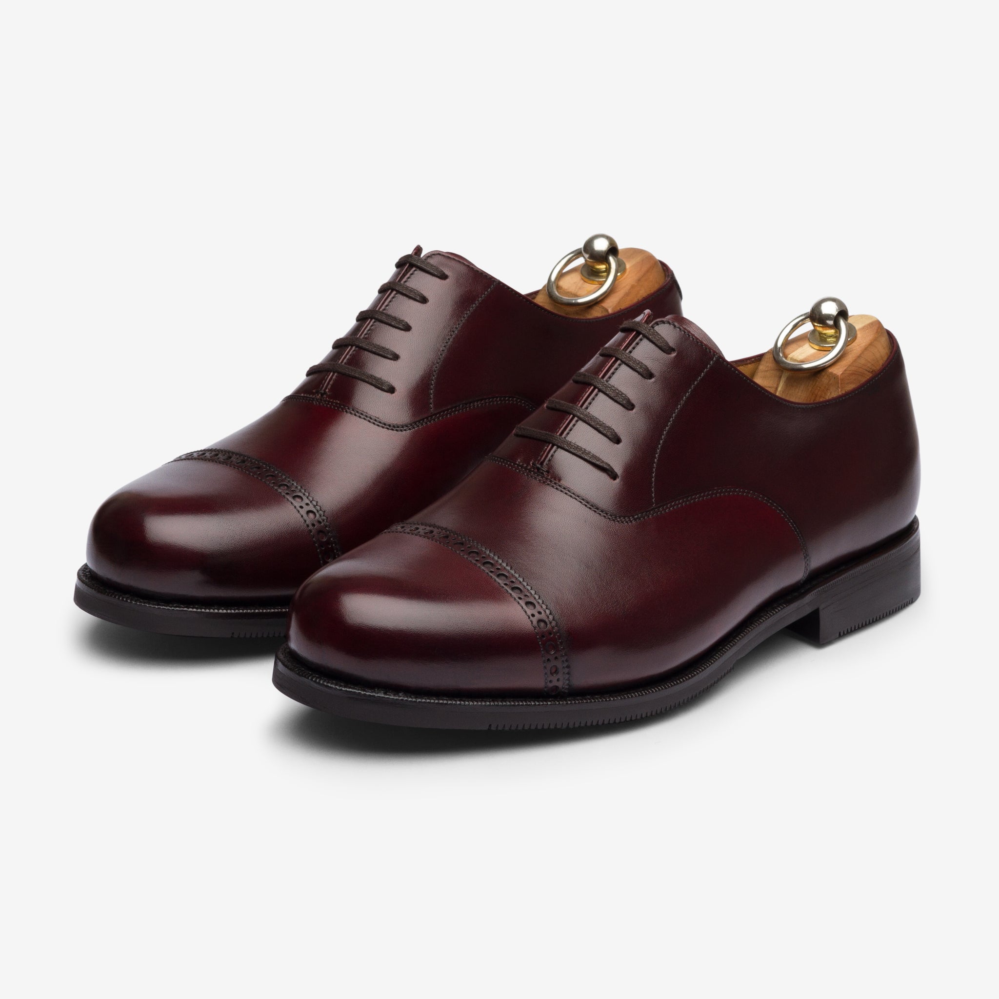 Punch Cap Oxford |  Burgundy - Mod Last