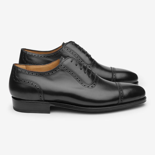 Adelaide Oxford - Black - Zip Last