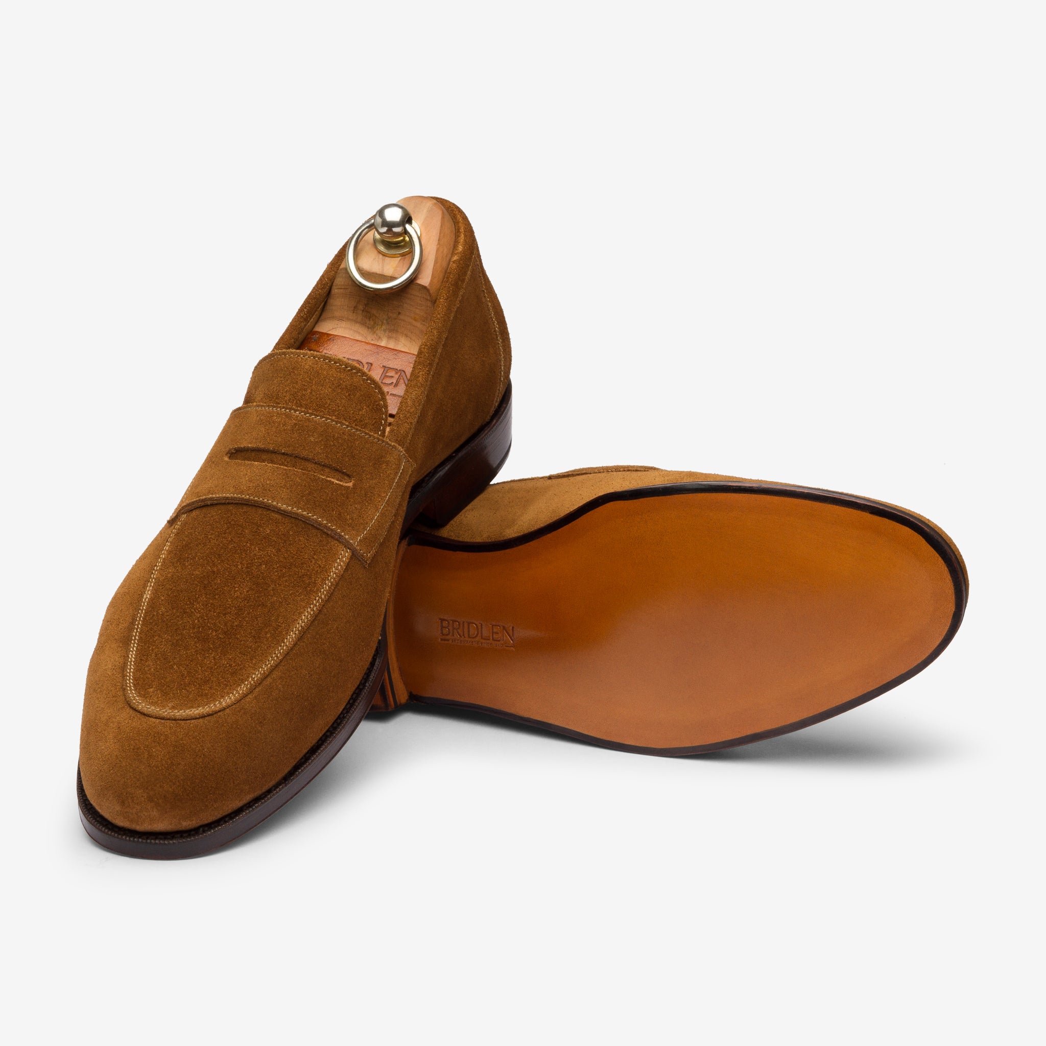 Folded Penny Loafer |  Copper - Rufer Last