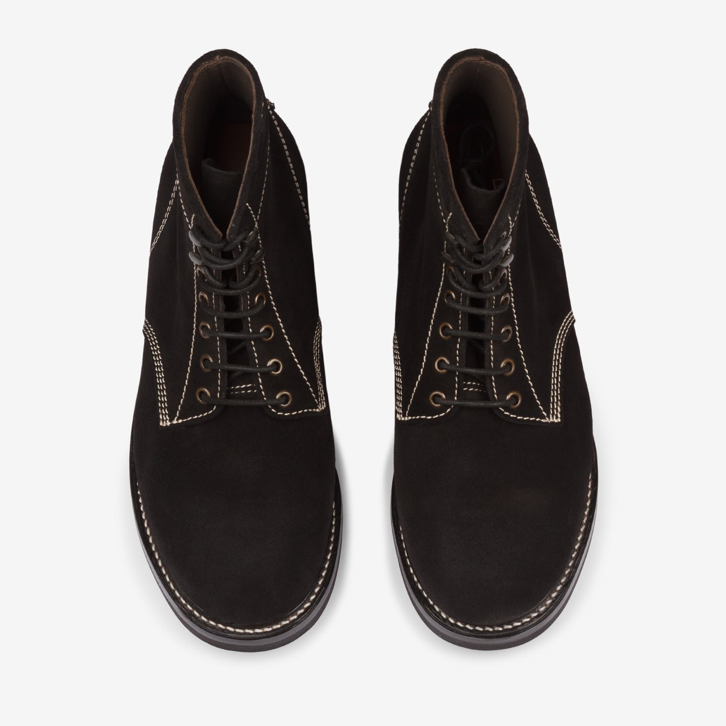 Iron boot - Black Suede - Nara