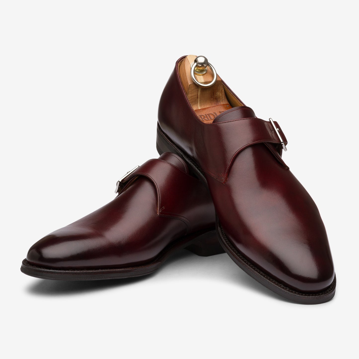 Single Monk - Burgundy - Zip Last