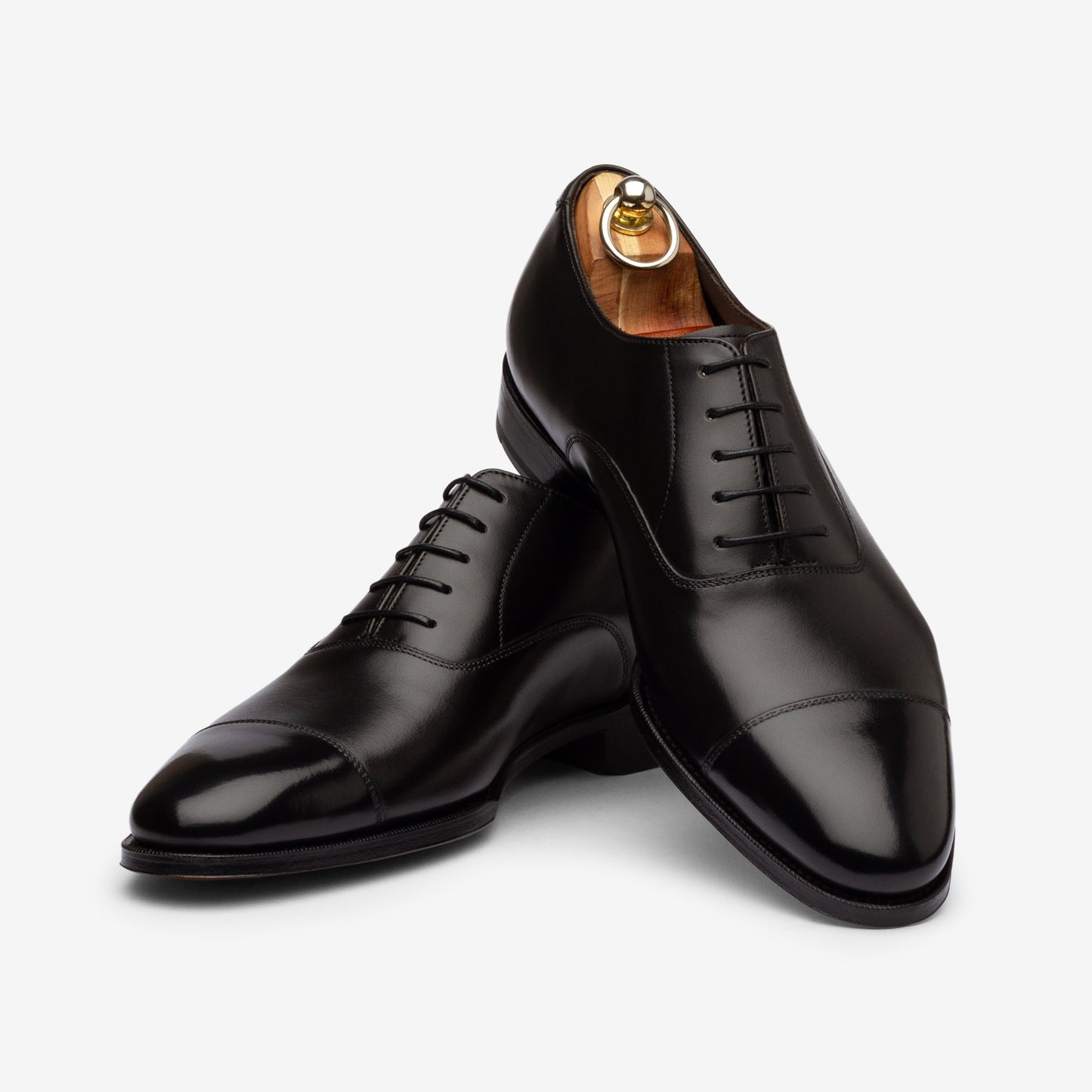 Straight Tip Oxford - Black - Blake Line