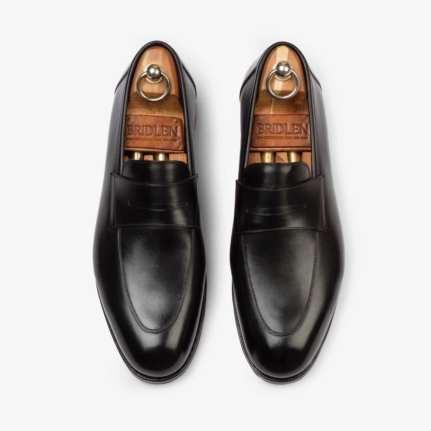 Folded Penny Loafer - Black - Rufer Last