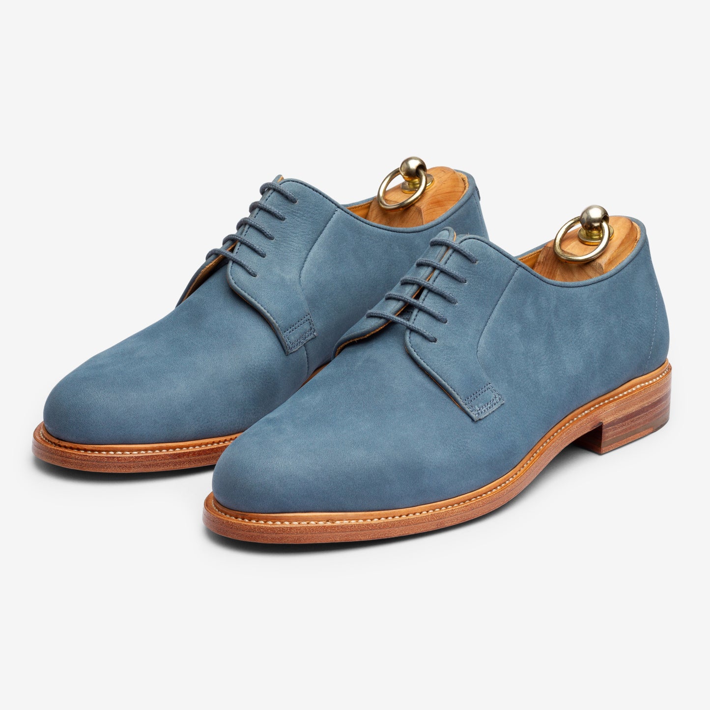 Unlined Blucher - Goodyear welted - Ocean