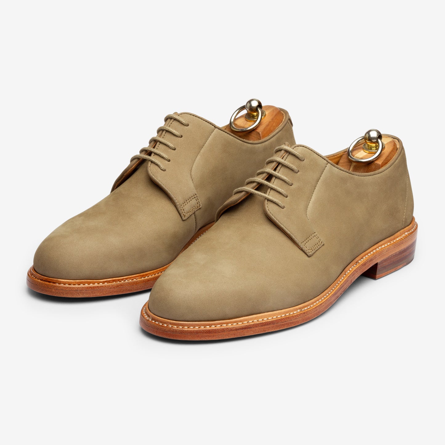 Unlined Blucher - Goodyear welted - Earth