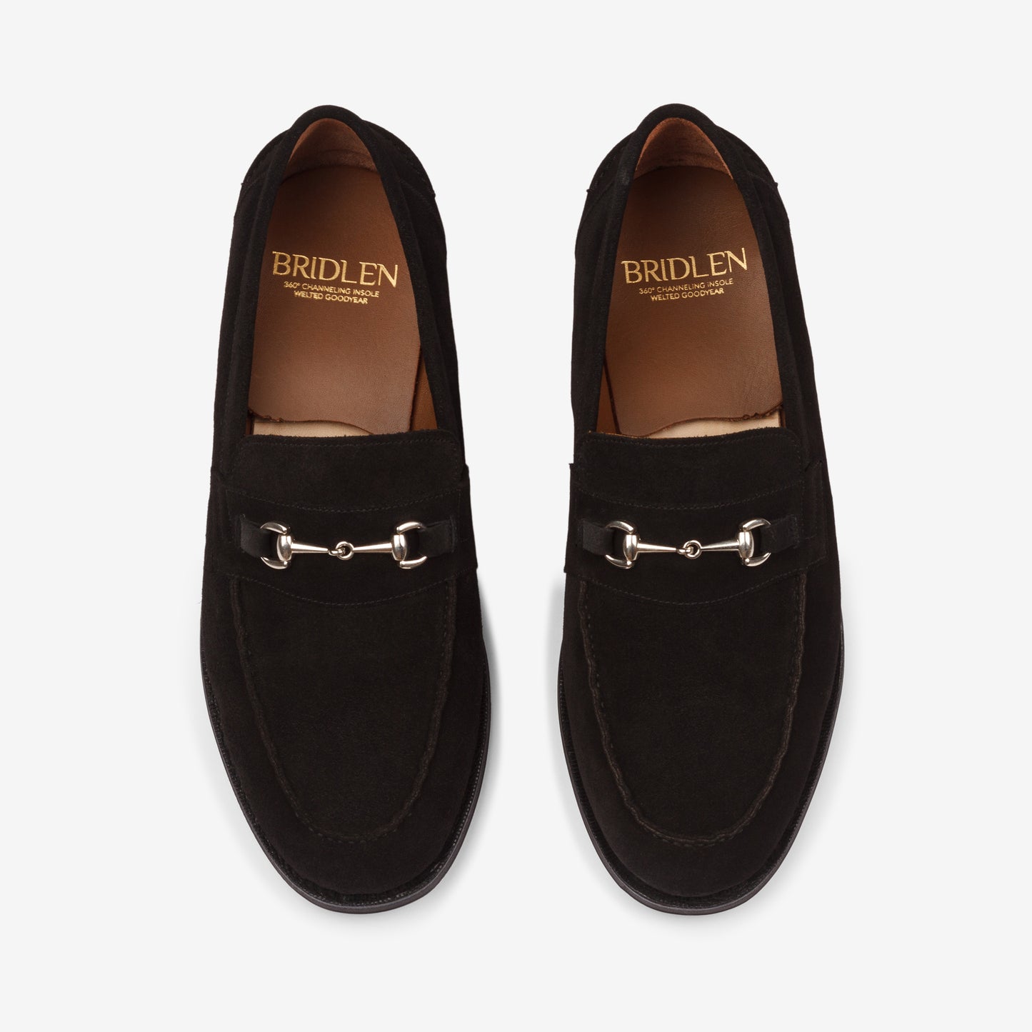 Horsebit Loafer - Black Suede - Armin Last