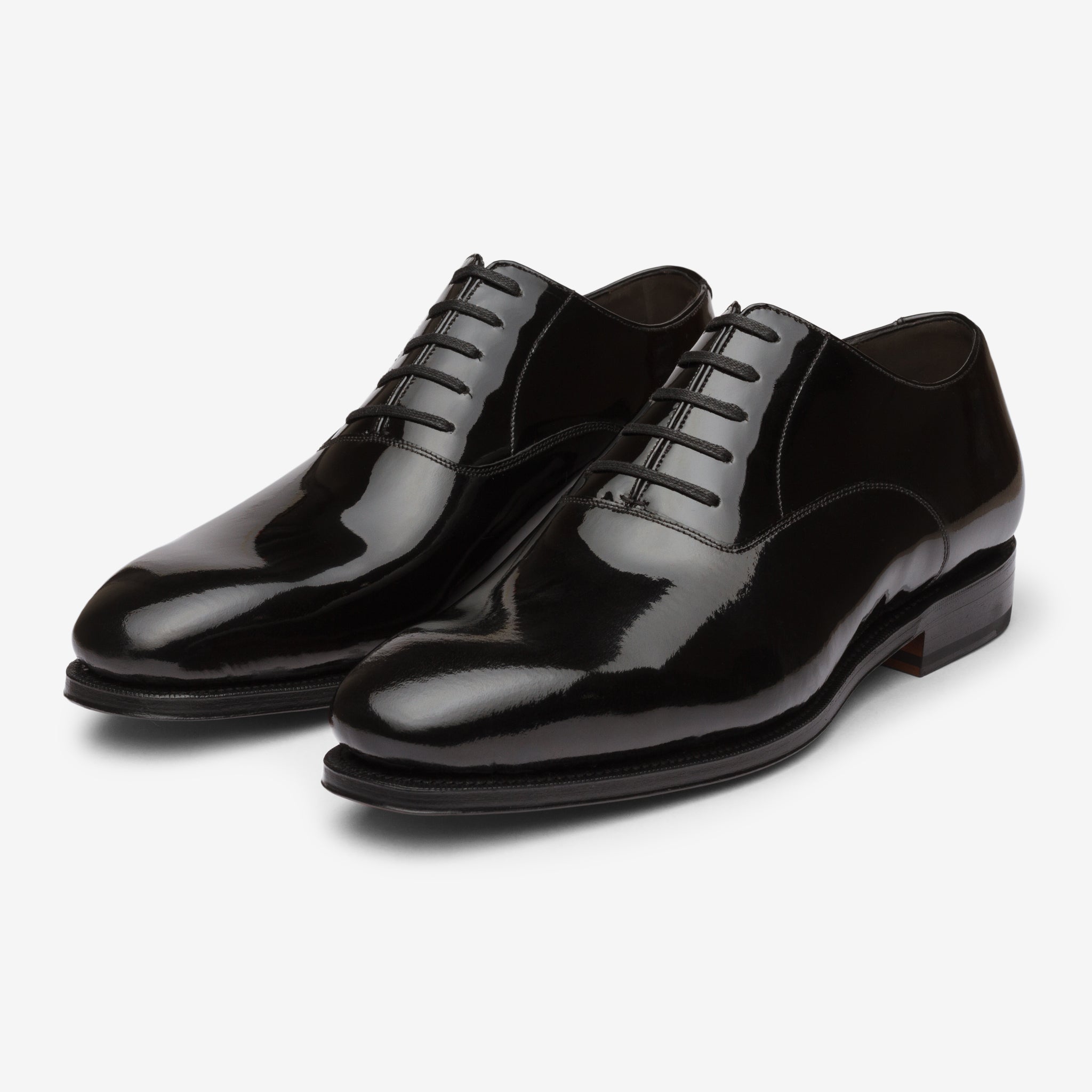 Plain Toe Oxford |  Patent Black - Deus Last