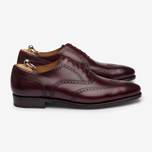 Wingtip Oxford - Burgundy - Zip Last