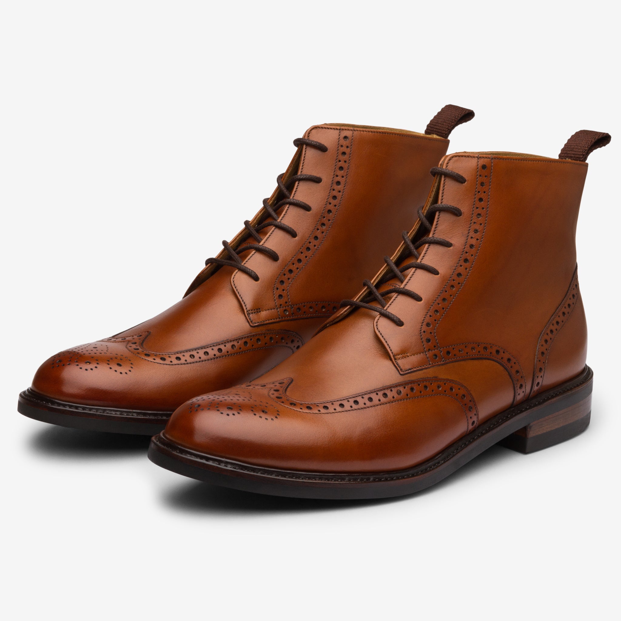 Wingtip Boot |  Tan - Saga Last