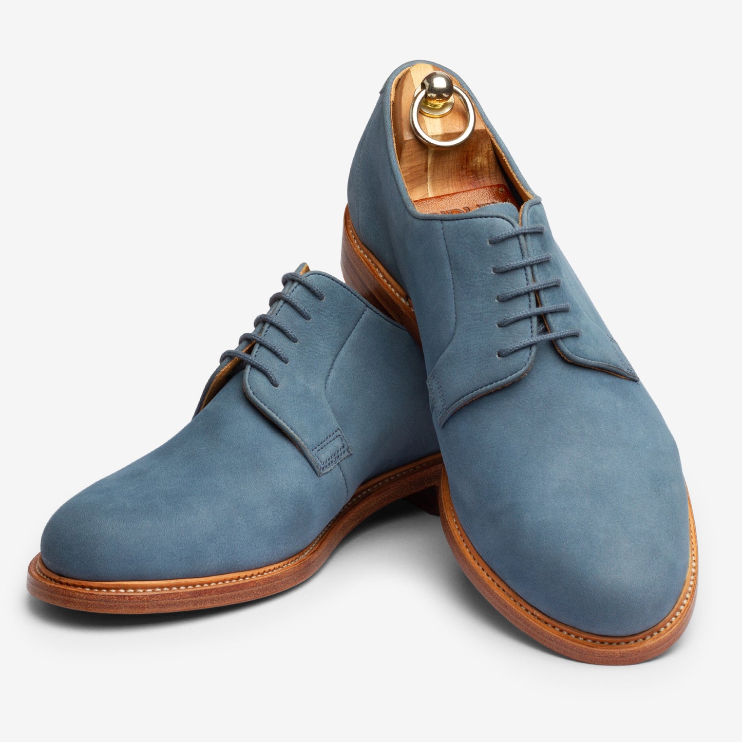 Unlined Blucher - Goodyear welted - Ocean