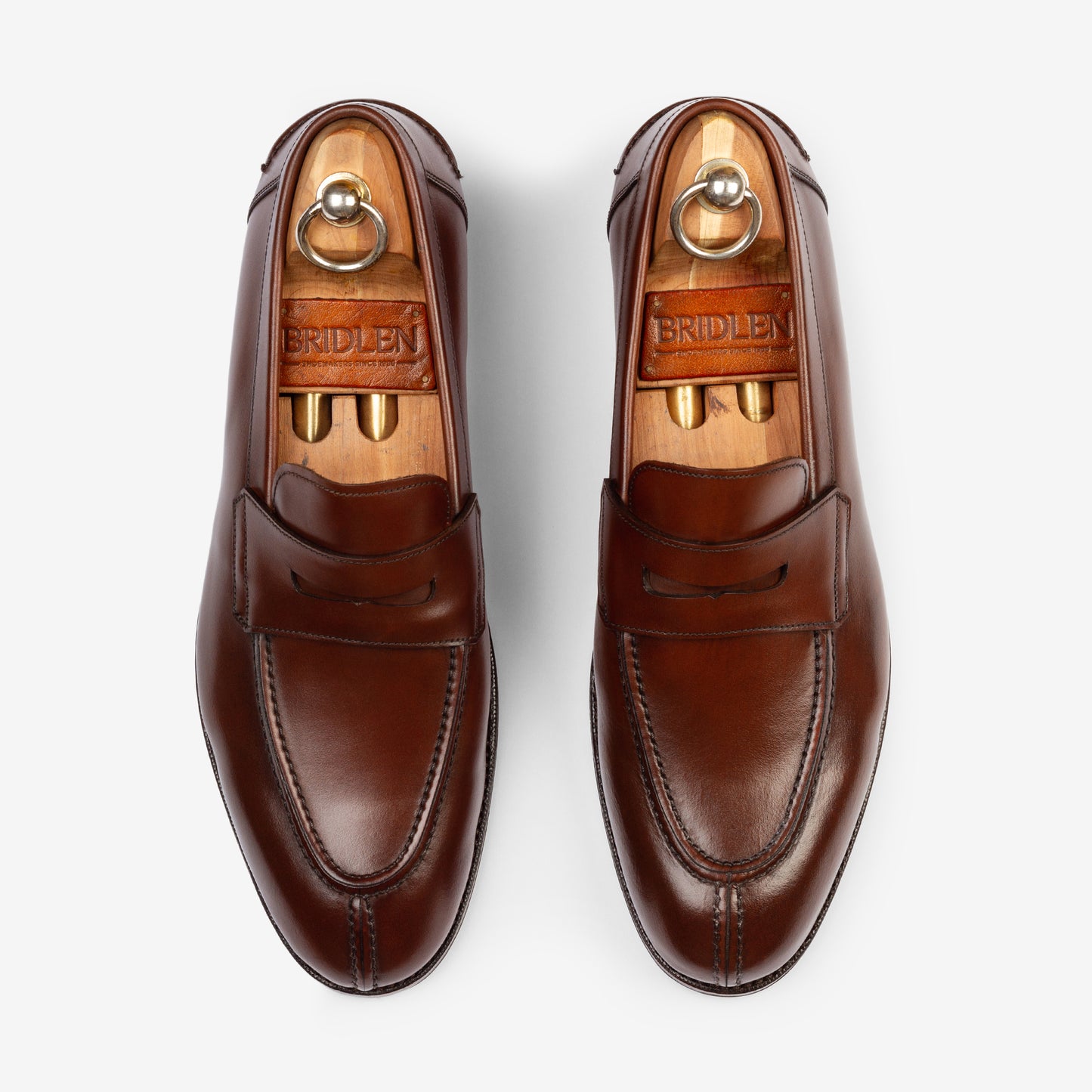 Y-Tip Penny Loafer - Brown - Blake Line