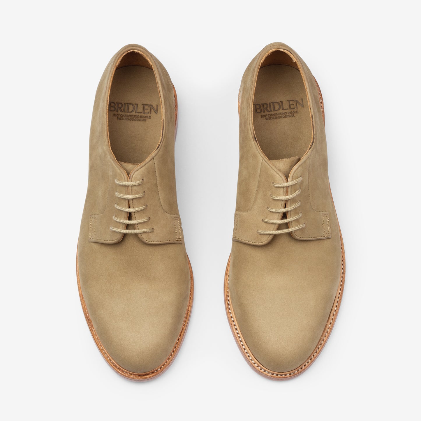 Unlined Blucher - Goodyear welted - Earth