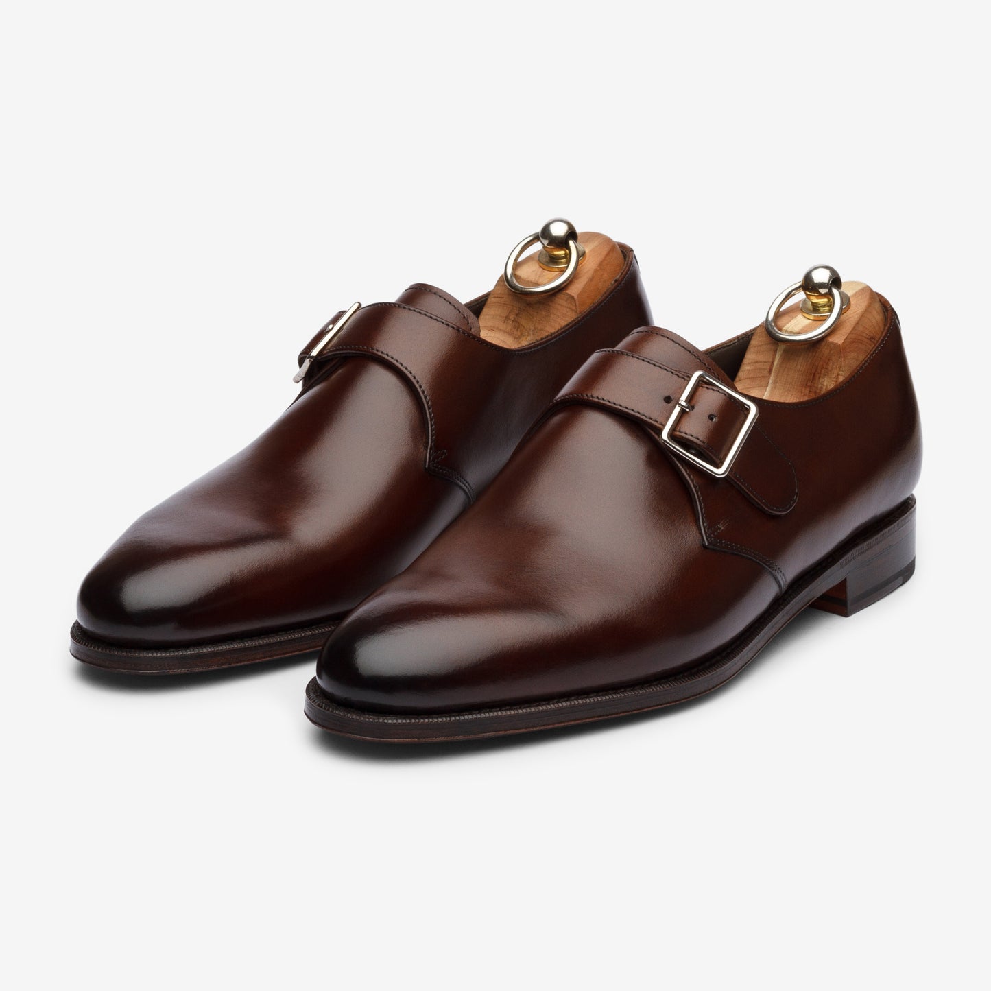 Single Monk - Brown - Zip Last