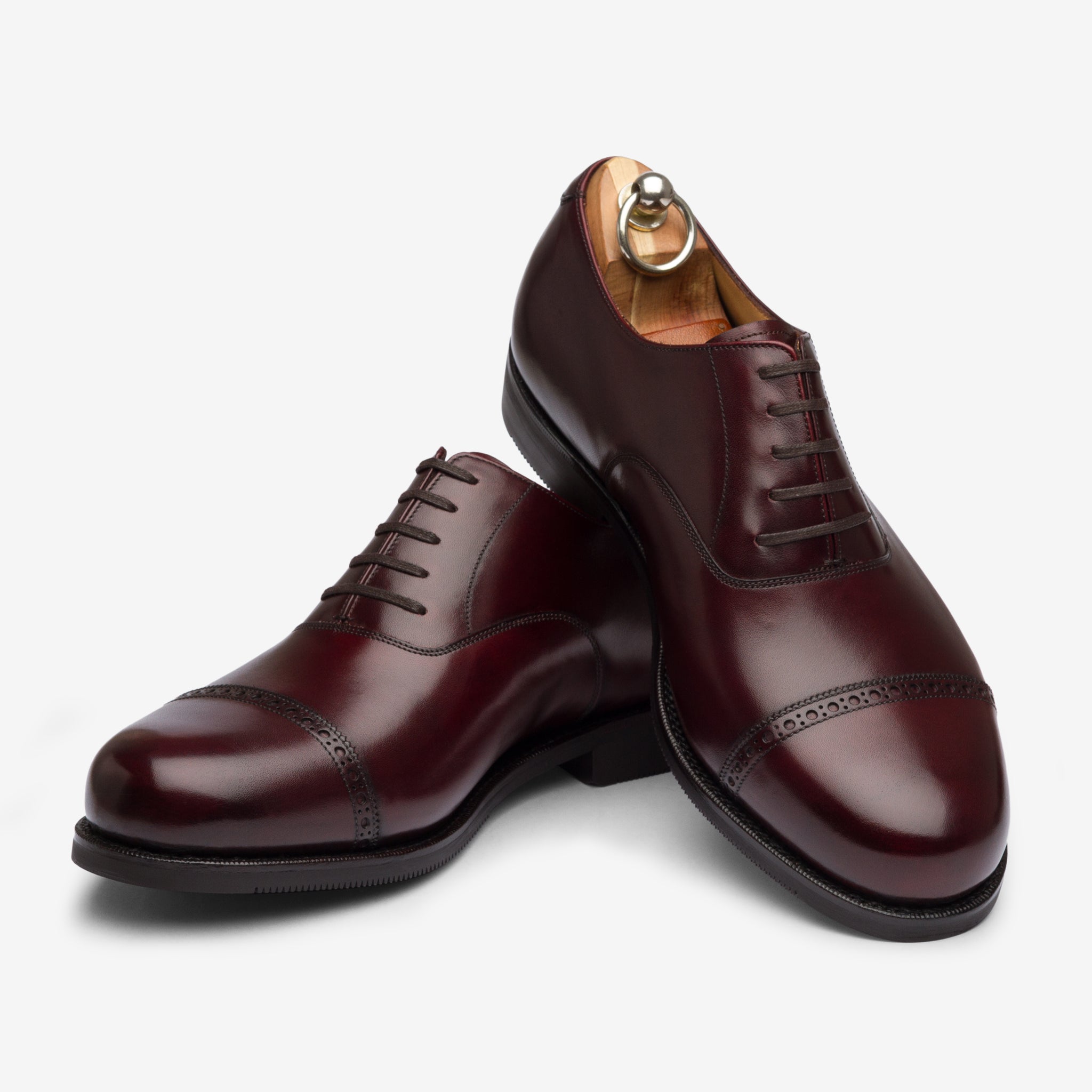 Punch Cap Oxford |  Burgundy - Mod Last