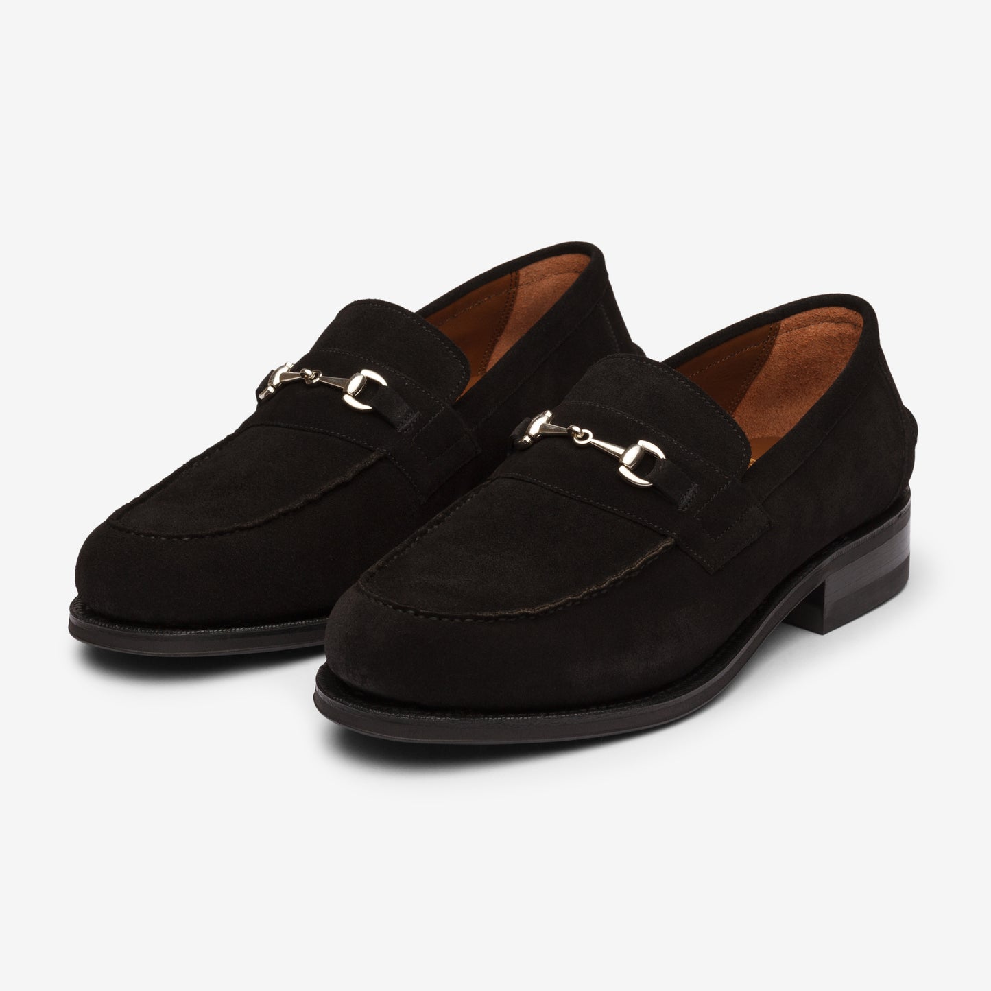 Horsebit Loafer - Black Suede - Armin Last