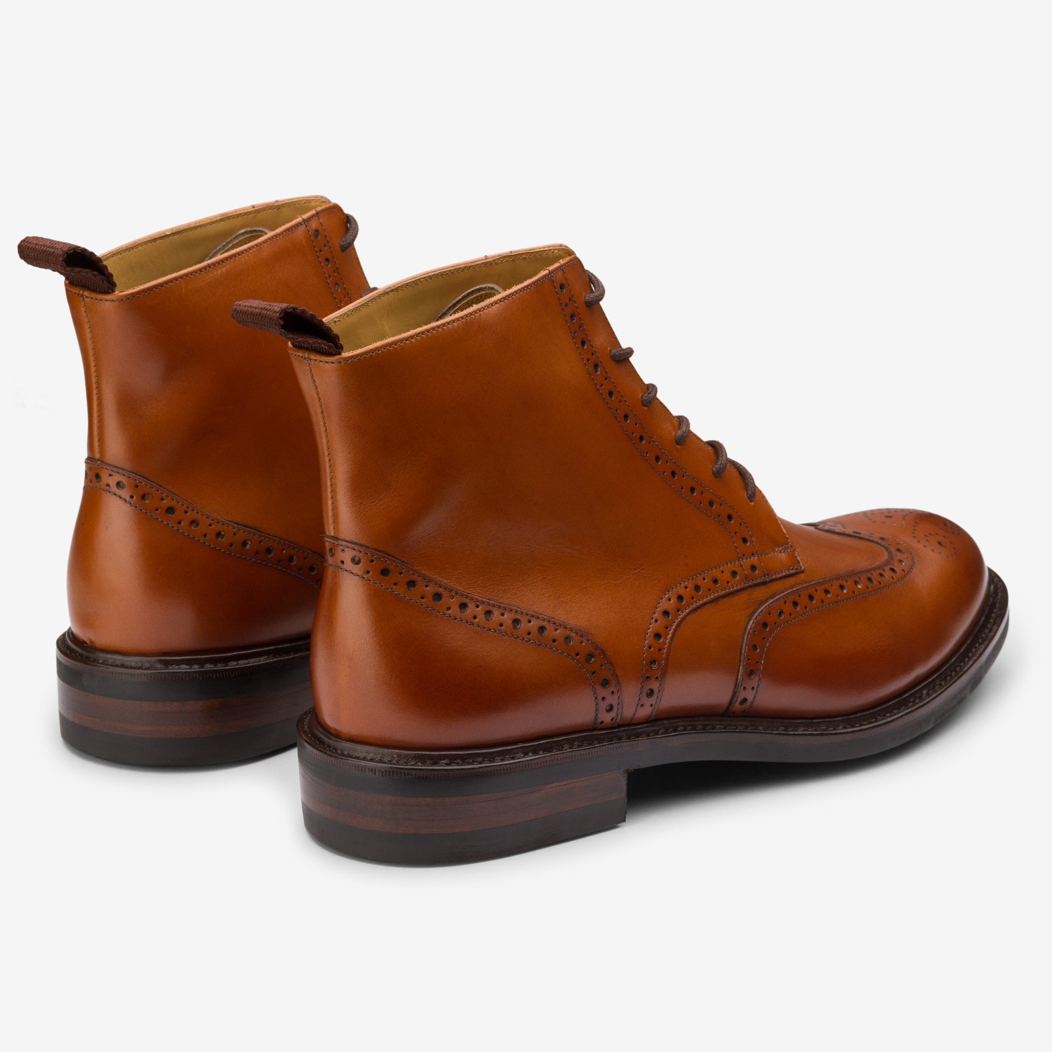 Wingtip Boot |  Tan - Saga Last